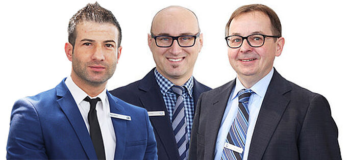 Unser Team für Gebrauchtwagen in der Eckendorfer Str.