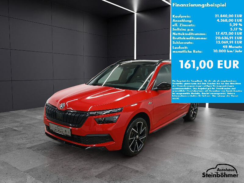 SKODA Kamiq Monte Carlo 1.0TSI DSG LED NAV PANO RFK