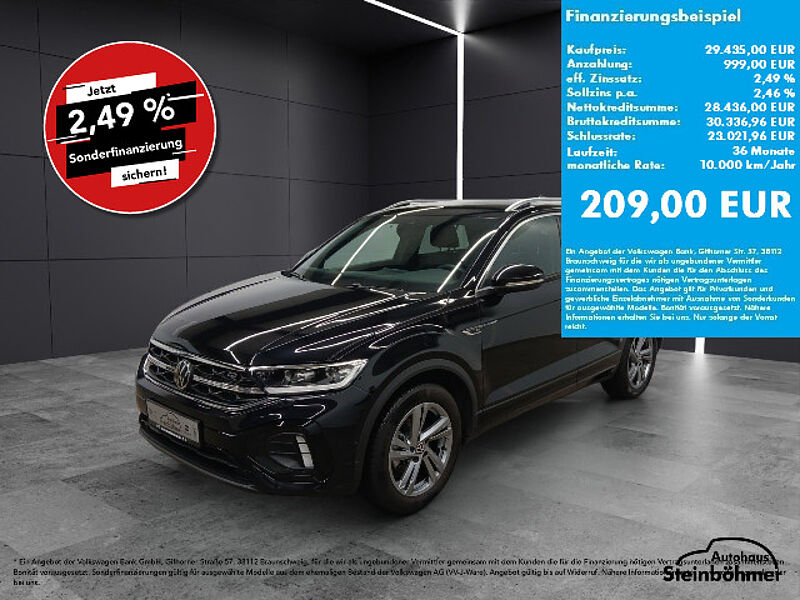 Volkswagen T-Roc R-Line 1.5TSI DSG LEDPlus NAV AHK RearView