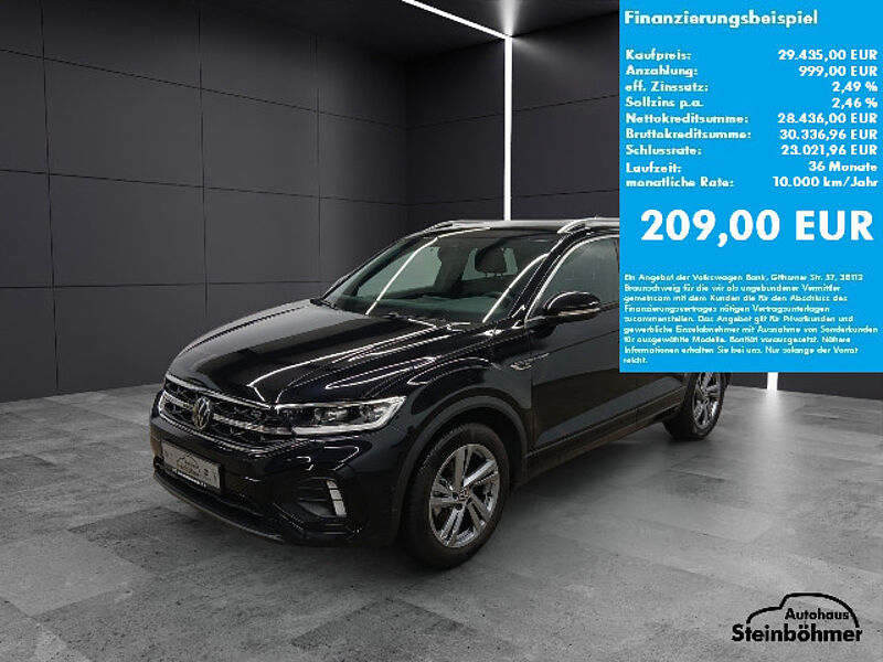 Volkswagen T-Roc R-Line 1.5TSI DSG LEDPlus NAV AHK RearView