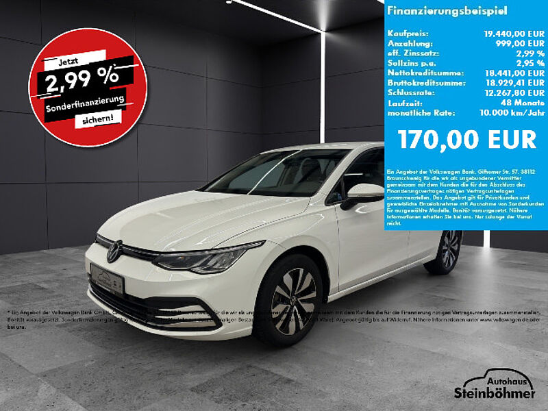 Volkswagen Golf Move 1.0TSI LED AppCon SHZ RearView