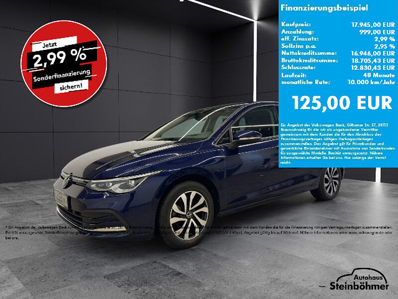 Volkswagen Golf Life 1.5 TSI ACTIVE RearView LED AppCon
